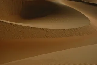 干旱缺水的沙漠素材图