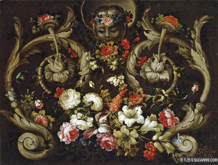 静物花卉唯美油画