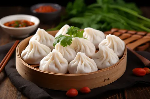 包子汤包小笼包早餐美食摄影图 包子汤包小笼包早餐美食摄影图