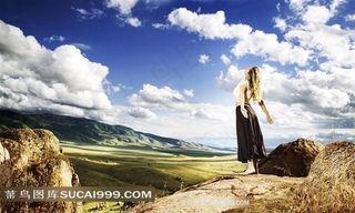 人与自然图片素材