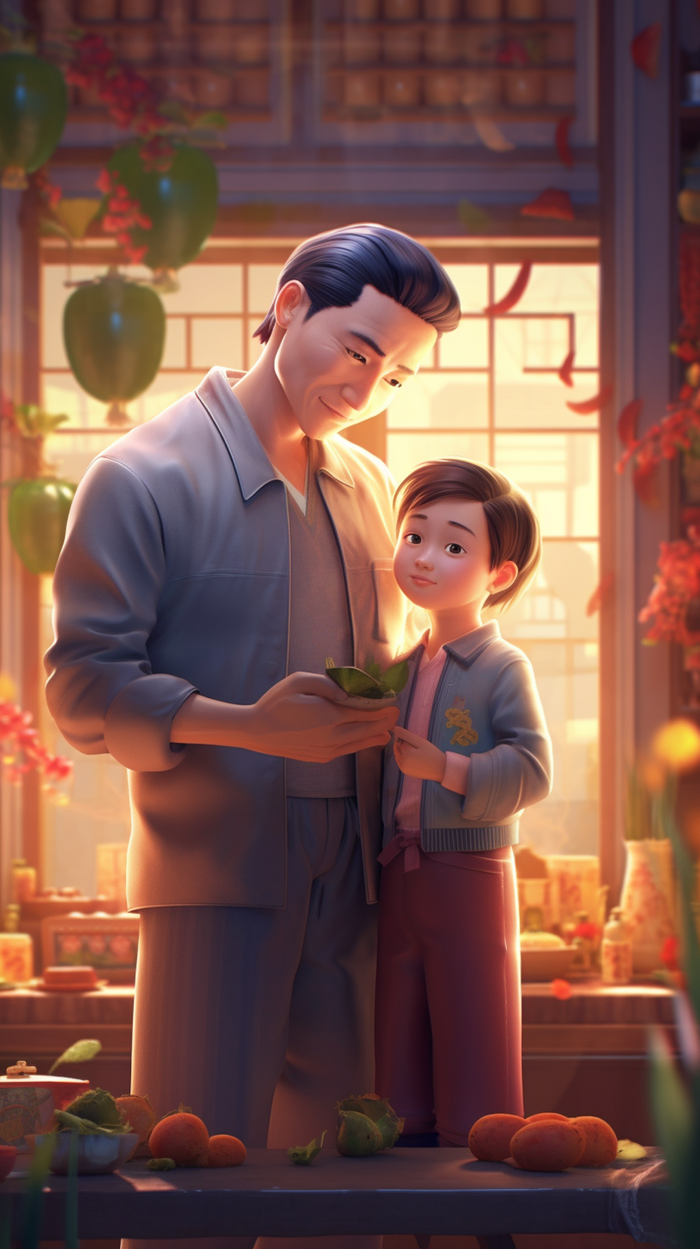 父亲 父亲节 温馨 坚强 爱护 关怀 教育 快乐 幸福 父爱