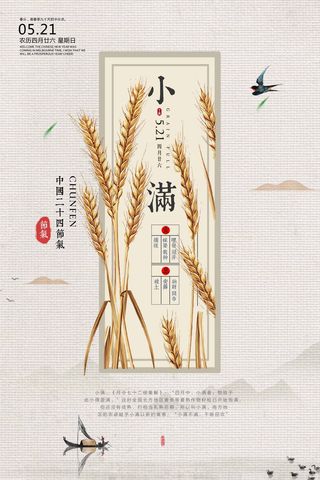 小满 小满促销海报