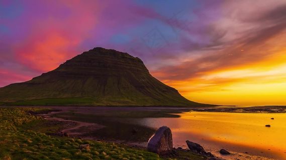 海边日出 海边日落 摄影 自然景观 自然风景
