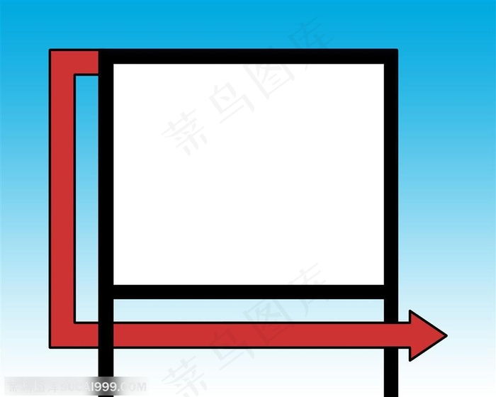 广告牌-指示牌特写