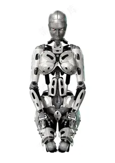 创意未来科技机器人机械特写