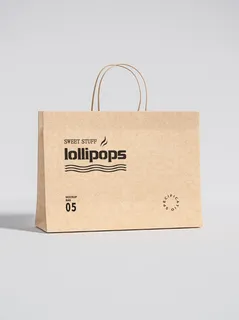 棕色手提袋场景样机