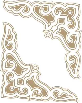 古色古香古典古风花纹边框纹路
