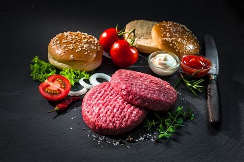 生牛排特写高清图片