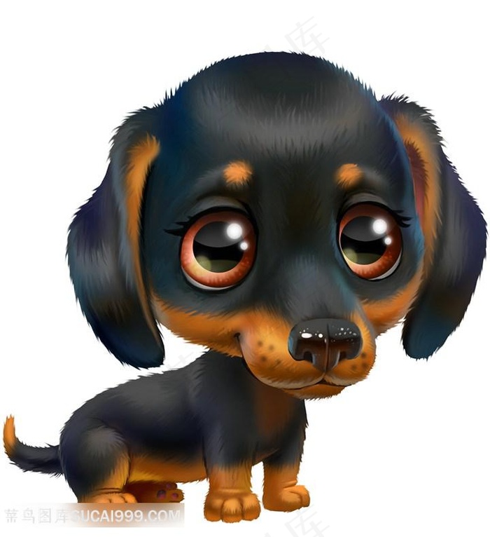 乖巧的小狗高清图片