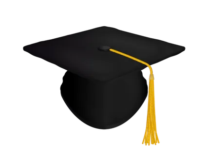 博士帽简笔卡通少儿兴趣班