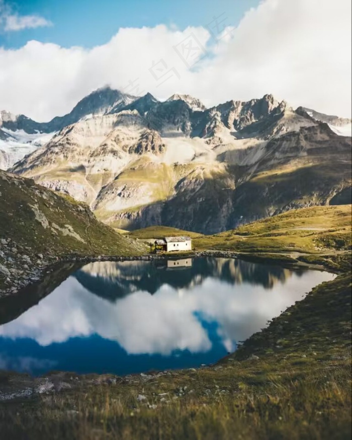 山中美景图