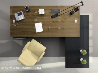 办公室里的桌椅与什物家居摄影高清图片