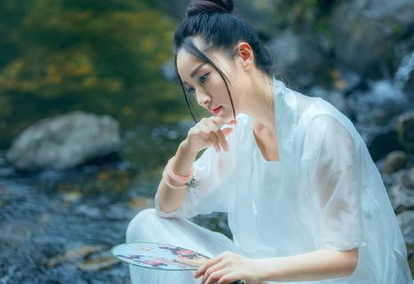 摄影图片人物美女模特照片