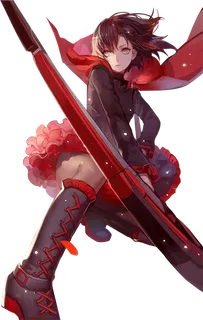 红色武士女孩卡通人物 红色武士女孩卡通人物