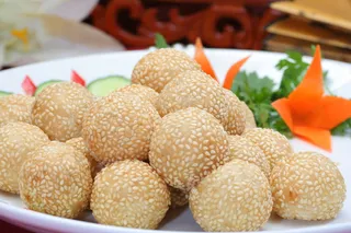 香炸芝麻球 (10)