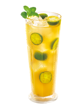 奶茶店水果茶饮品特饮高清图金桔茶