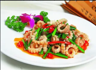 川菜湘菜高清菜谱 香芹炒天梯