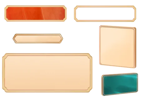 精美边框免扣素材