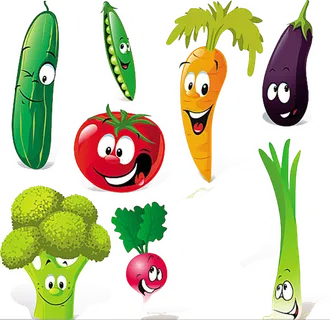 蔬菜你人卡通