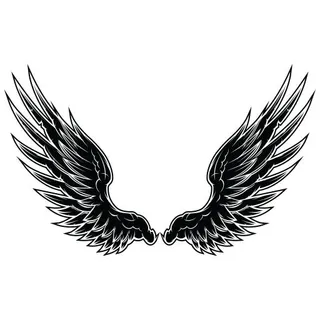 黑色纹身 PNG免抠