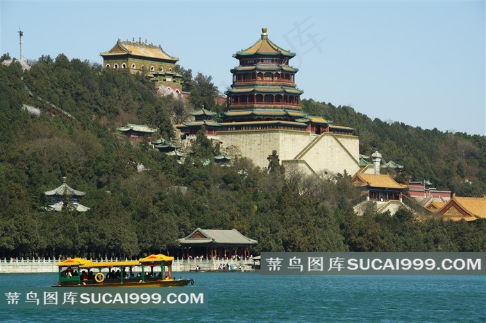 北京颐和园旅游风光