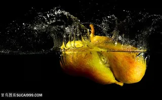 新鲜的食物素食梨