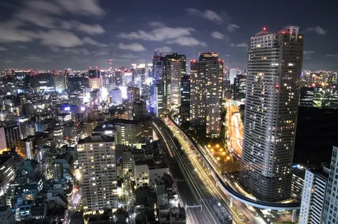 东京的夜景 东京的夜景