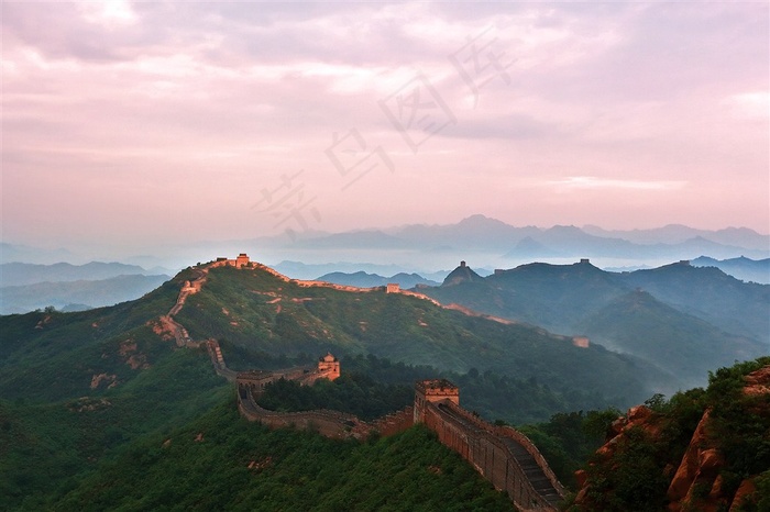 高清万里长城风景图片