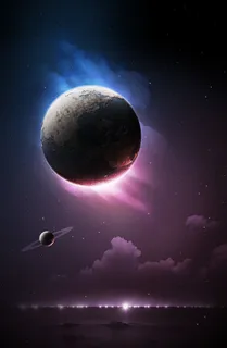 星球宇宙奇幻图片