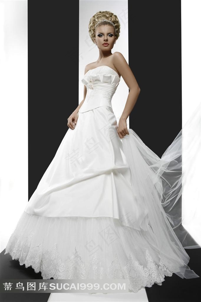 婚纱广告创意欧美婚纱设计