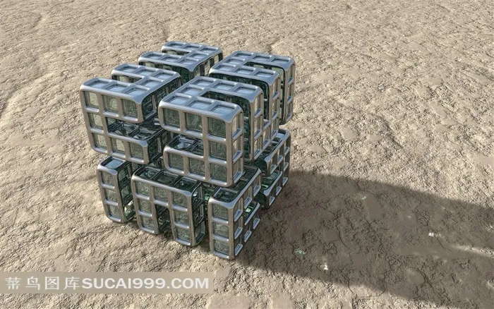 3D魔方壁纸设计
