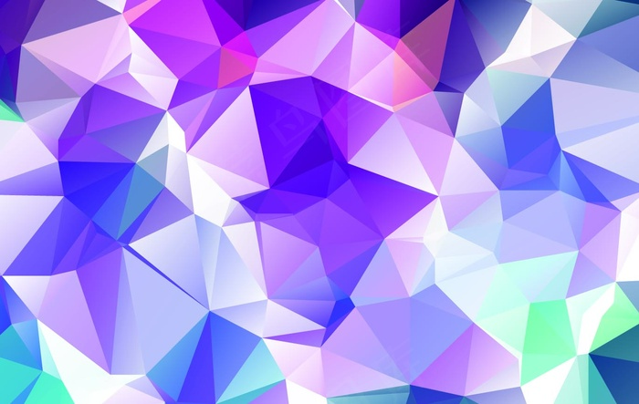 炫彩几何图形背景 几何艺术设计 多边形背景图片