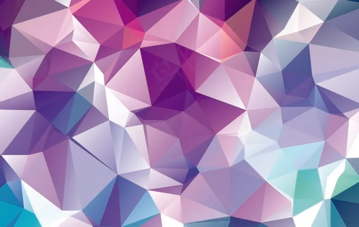 炫彩几何图形背景 几何艺术设计 多边形背景图片eps,ai矢量模版下载