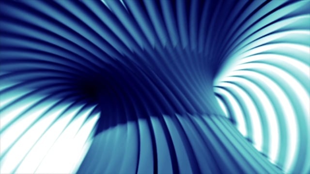 未来派, 蓝色的, 外星人, 形式, 幻想, 世界, 飞碟