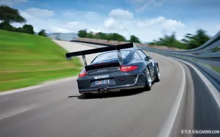 超级跑车道路美景