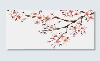 实拍桃花素材免扣