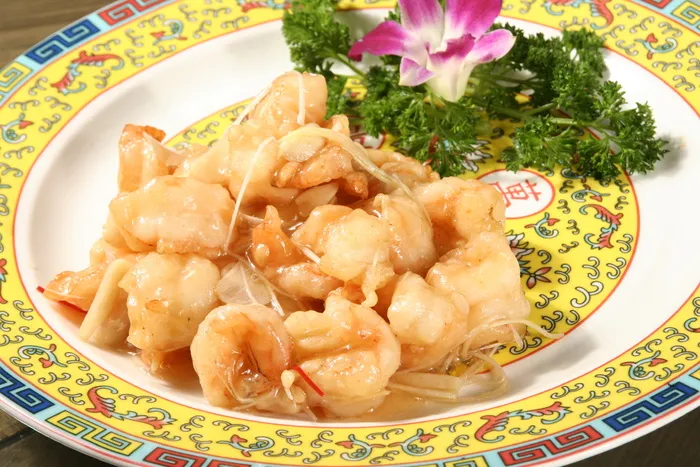 炸烹虾肉1