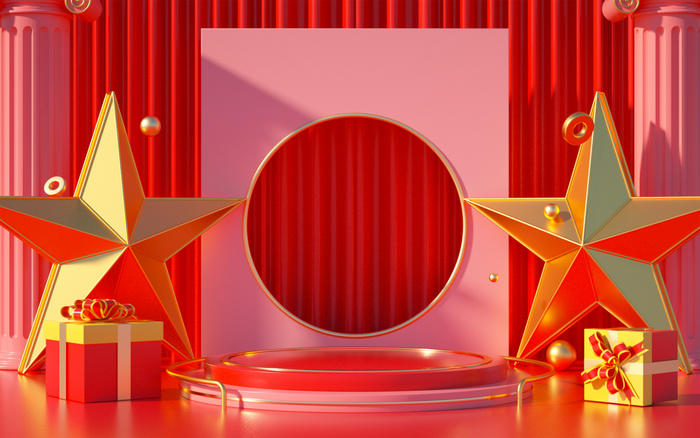 国庆节日黄金周电商海报背景