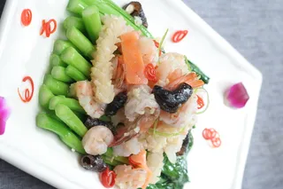 三鲜芥兰 28元 (8)