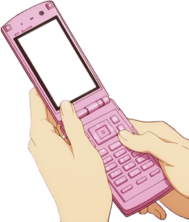 卡通手机简笔素材