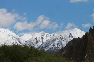 西藏喜马拉雅大雪山