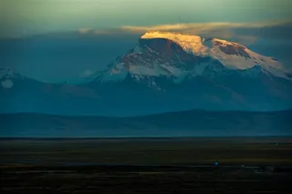 西藏唯美雪山风光