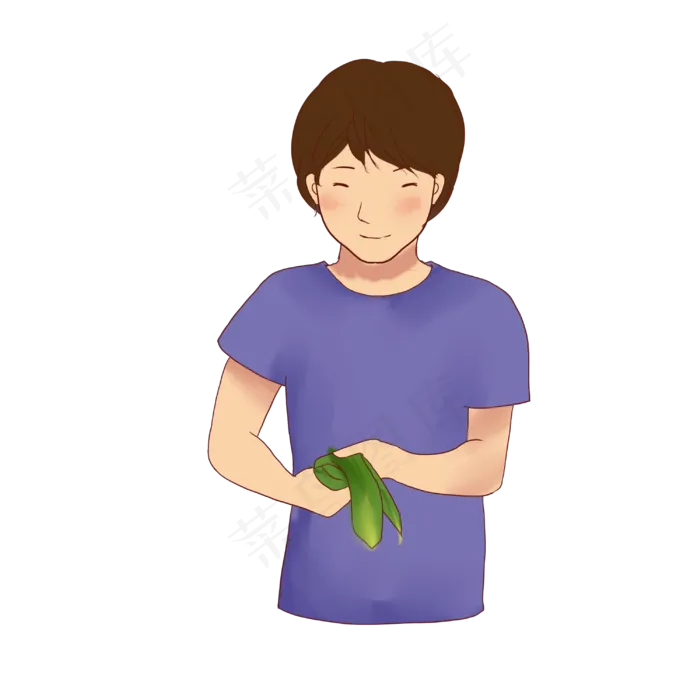端午节包粽子 