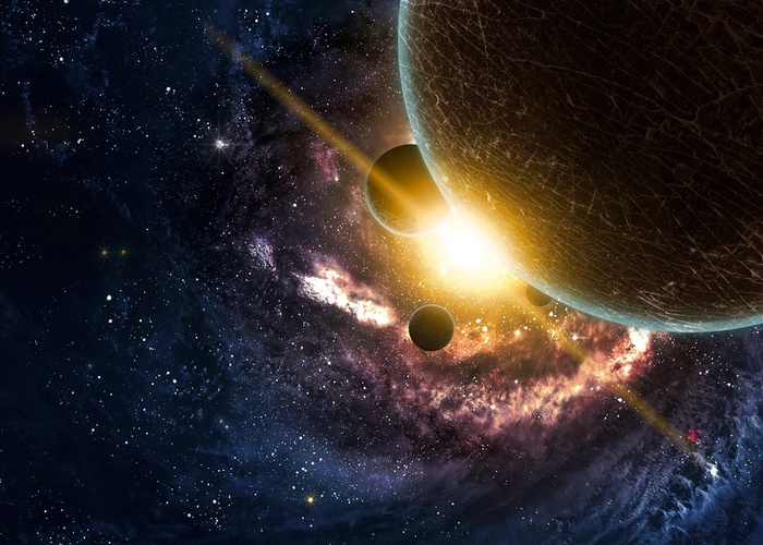 美丽的星空素材高清图片