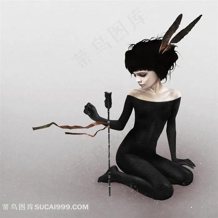 精美创意人物图像设计高清素材