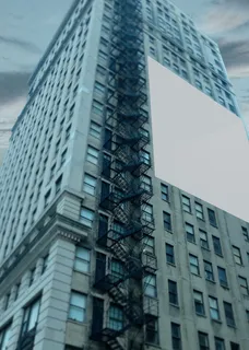 灯箱样机 楼宇 广告牌 户外广告 (1)