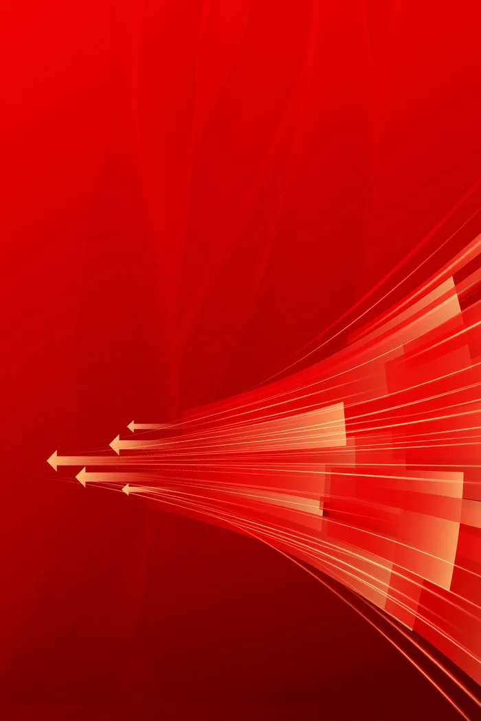 红色背景图分层psd模版下载