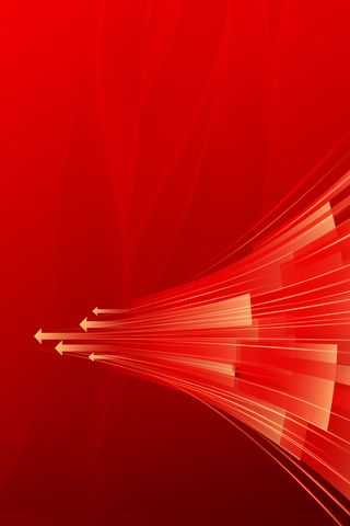 红色背景图分层