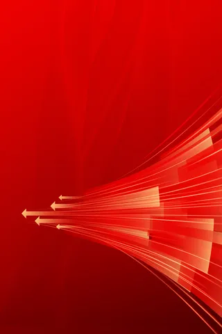 红色背景图分层