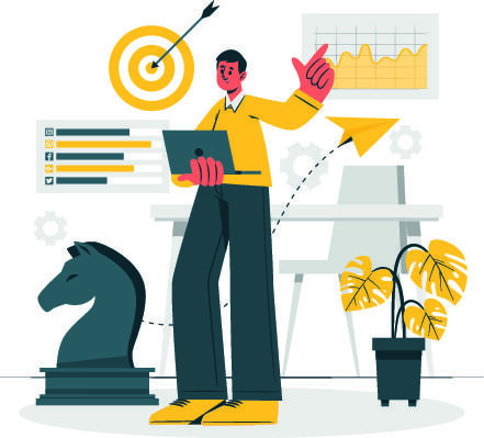 扁平化人物场景办公互联网等距ai矢量设计网页海报UI素材插画